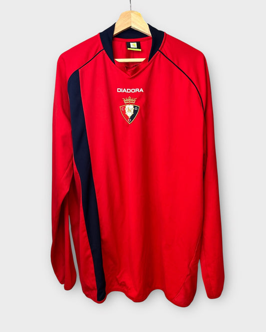 CA Osasuna 2008/09 Home Long Sleeve (XXL)