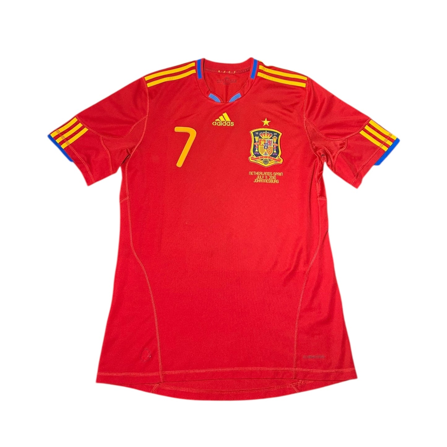 Spain 2010 Home - David Villa 7 (Medium)