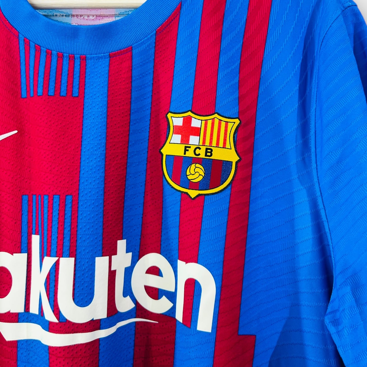 FC Barcelona 2021-22 Home - Ansu Fati 10 'Player Version' (XL)