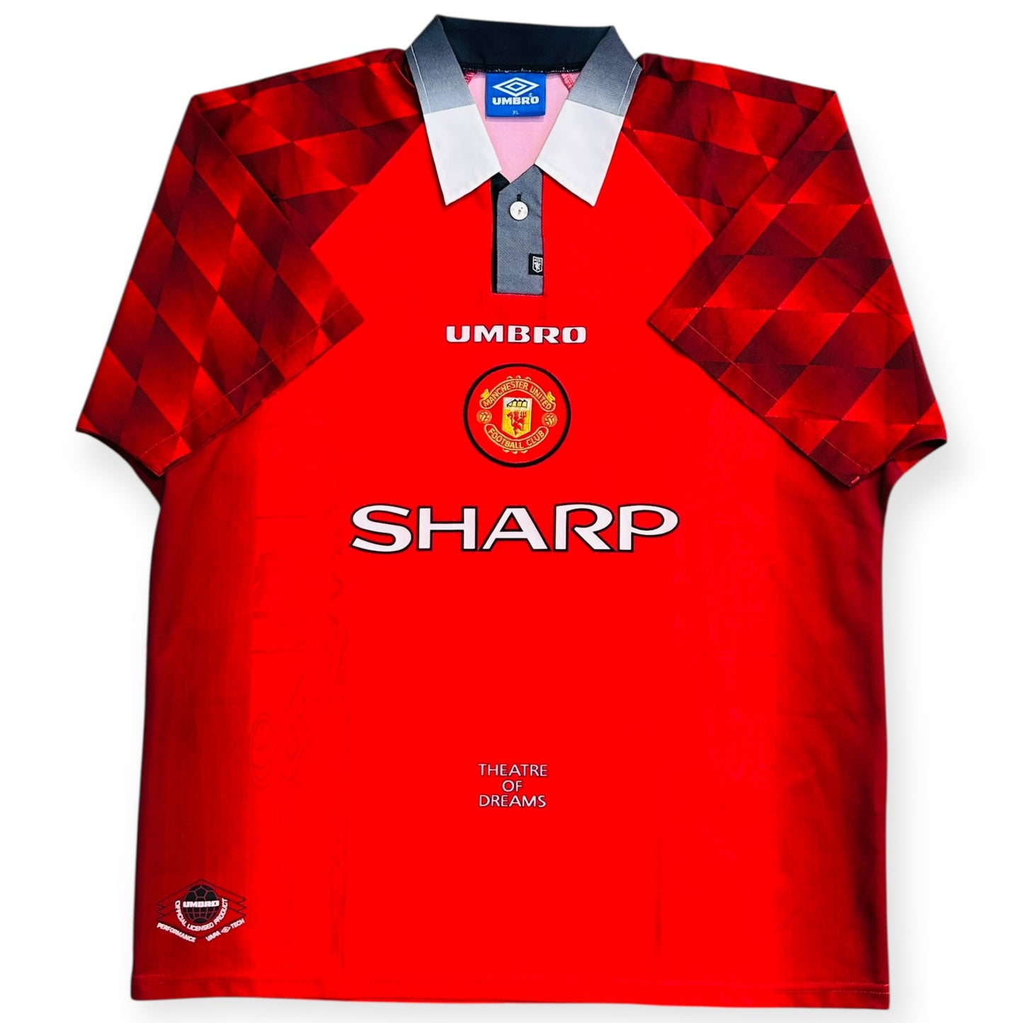 Manchester United 1996/98 Home - #9 (XL) - KITLAUNCH