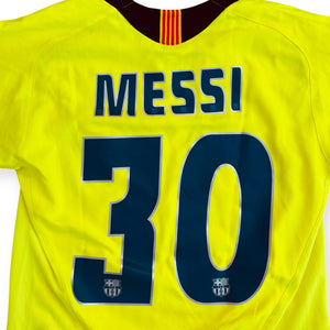 FC Barcelona 2005/06 Away - Messi 30 (Small)