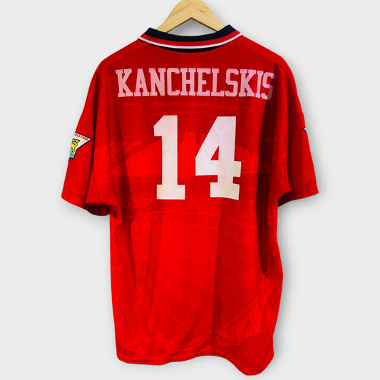 Manchester United 1994/96 Home - Kancheslskis 14 (Large)