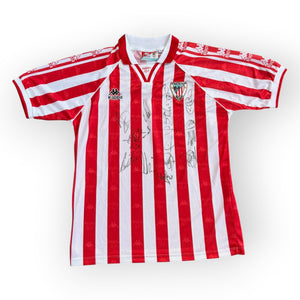 Athletic Club Bilbao 1995/97 Home Squad Signed (Medium)