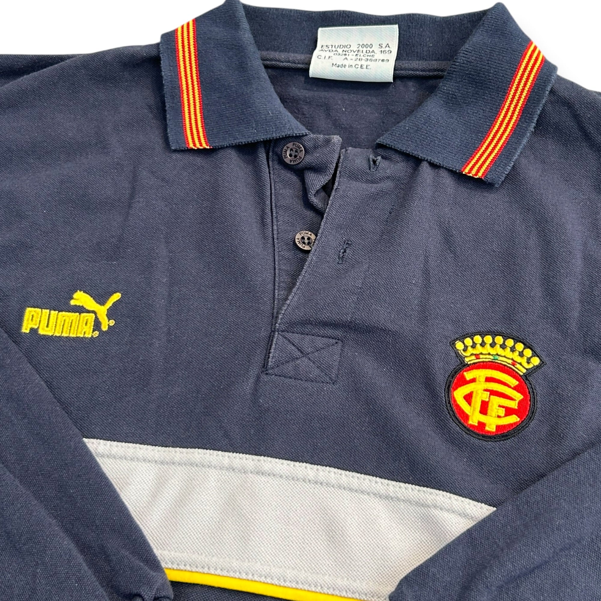 Catalunya 2001 Long Sleeve Polo (Medium) - KITLAUNCH