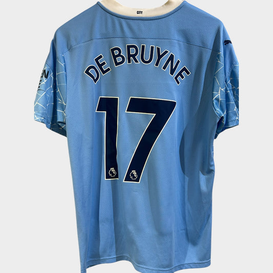 Manchester City 2020/21 Home - De Bruyne 17 (Large)