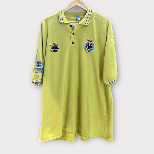 Villarreal 1997/99 Luanvi Polo Shirt (XXL)