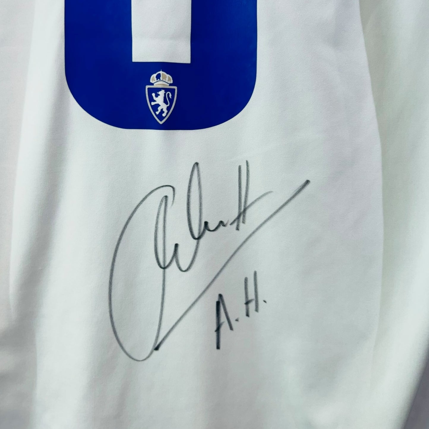 Real Zaragoza 2010/11 Home - Ander Herrera Signed Shirt!