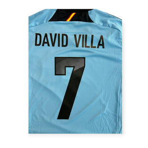 Spain 2012 Away - David Villa 7 (Medium)