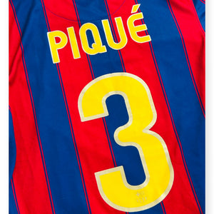 FC Barcelona 2009/10 Home - Piqué 3 (Small)