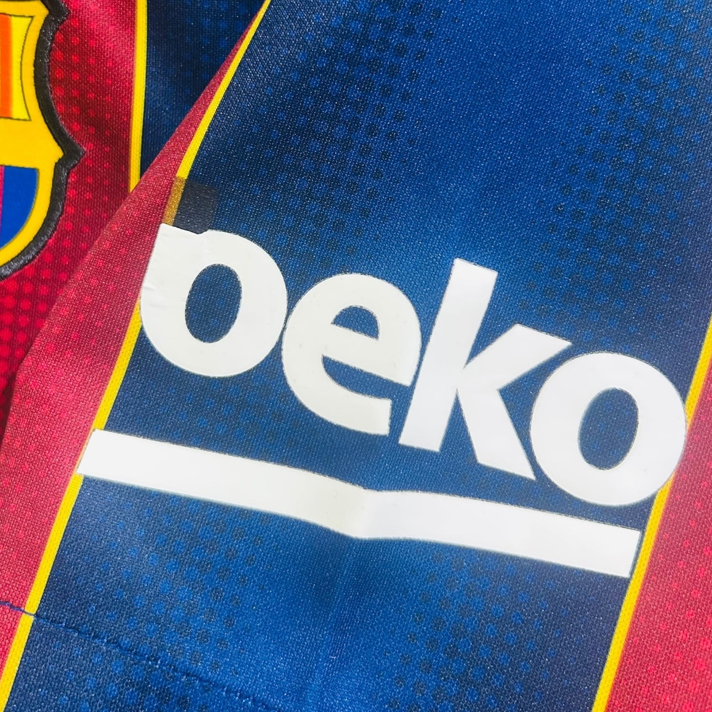 FC Barcelona 2020/21 Home - Messi 10 (Large)