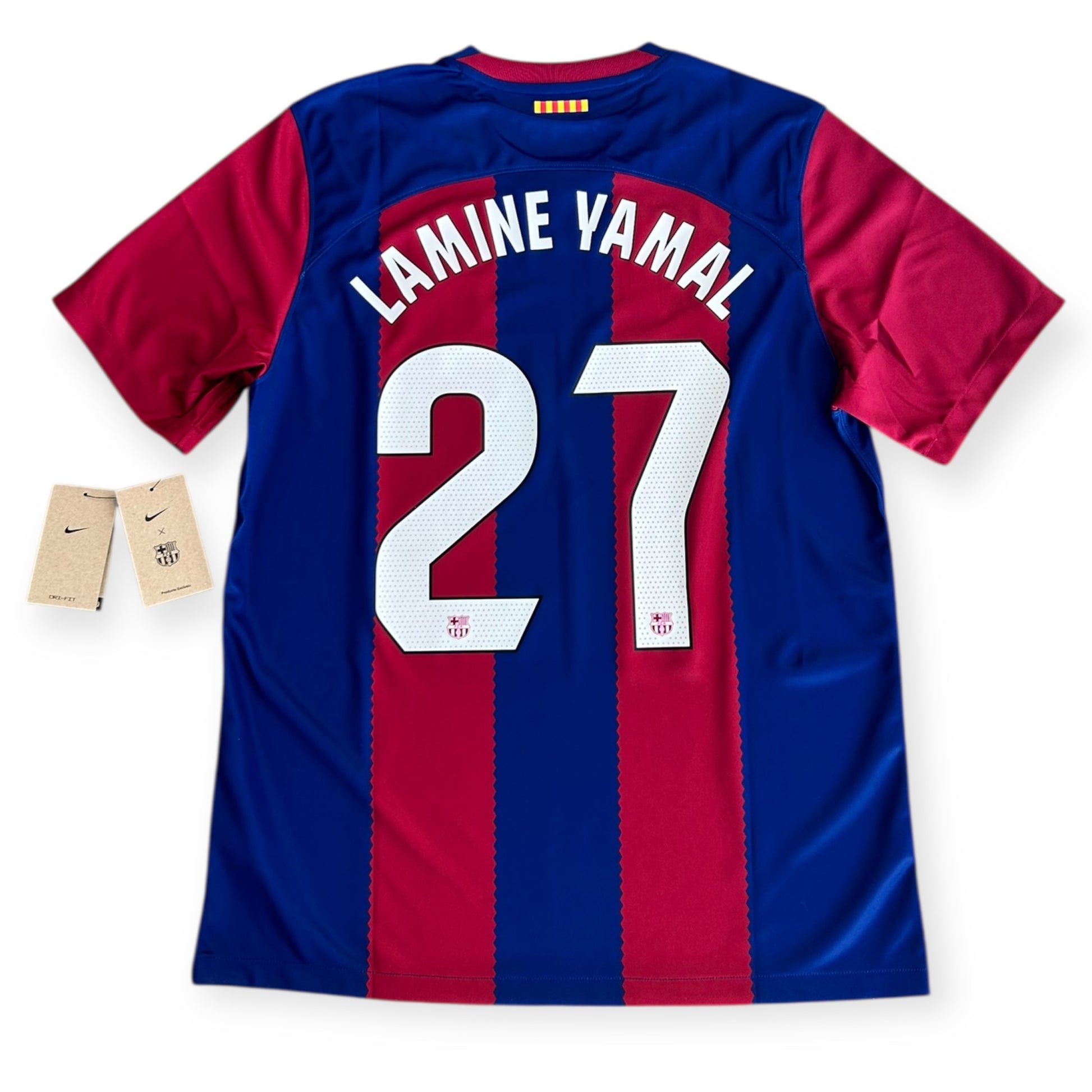 FC Barcelona 2023/24 Home *Brand New* - Lamine Yamal 27 (Large) - KITLAUNCH