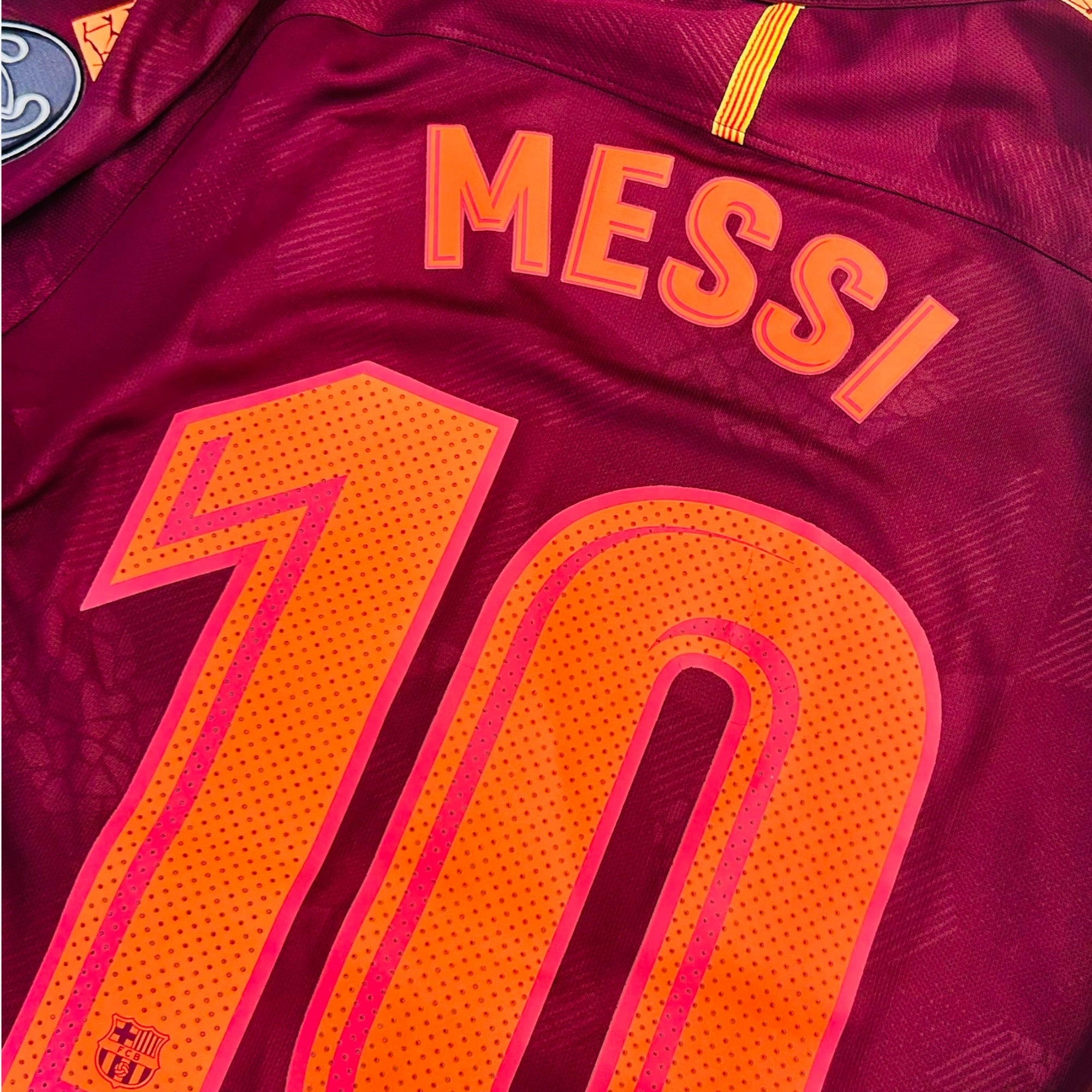 Barça 2017/18 3rd Shirt - Messi 10 (Small) - KITLAUNCH