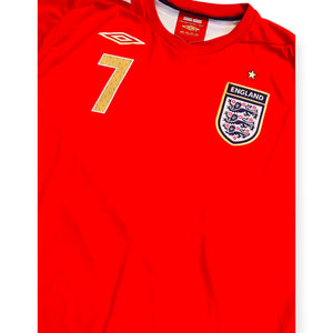 England 2004 Away - Beckham 7 (Small) - KITLAUNCH