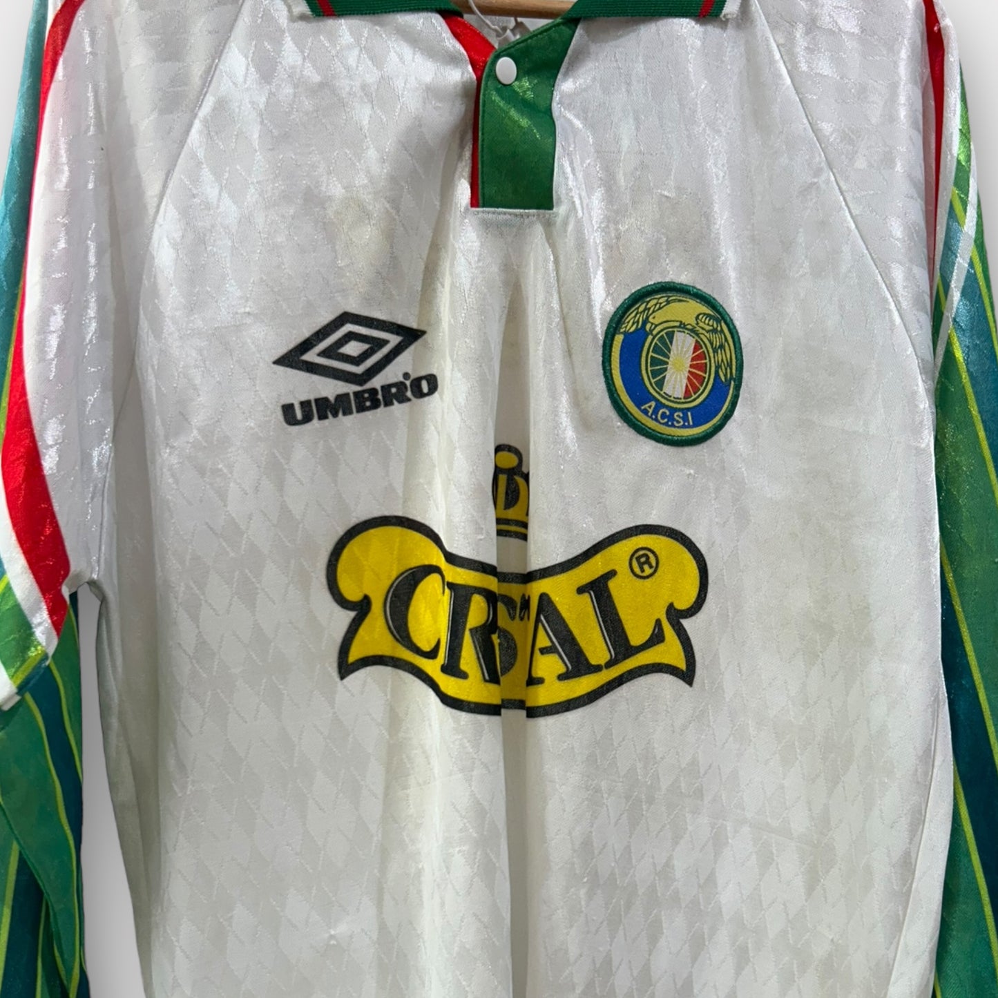 Audax Italiano 1998/99 Home Shirt Long-Sleeve (Large)