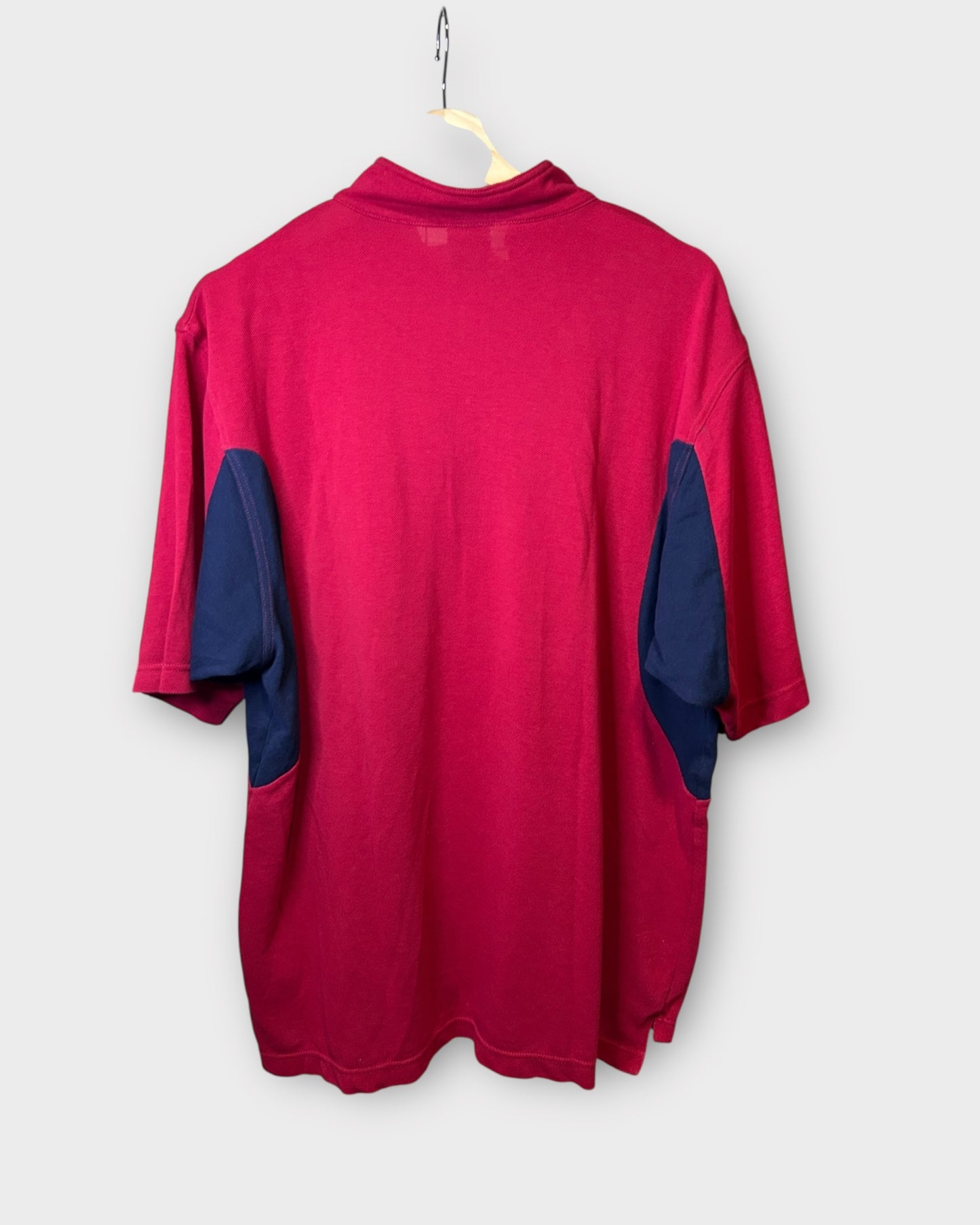 FC Barcelona 2000/01 Nike 1/4 Zip Polo (Medium)