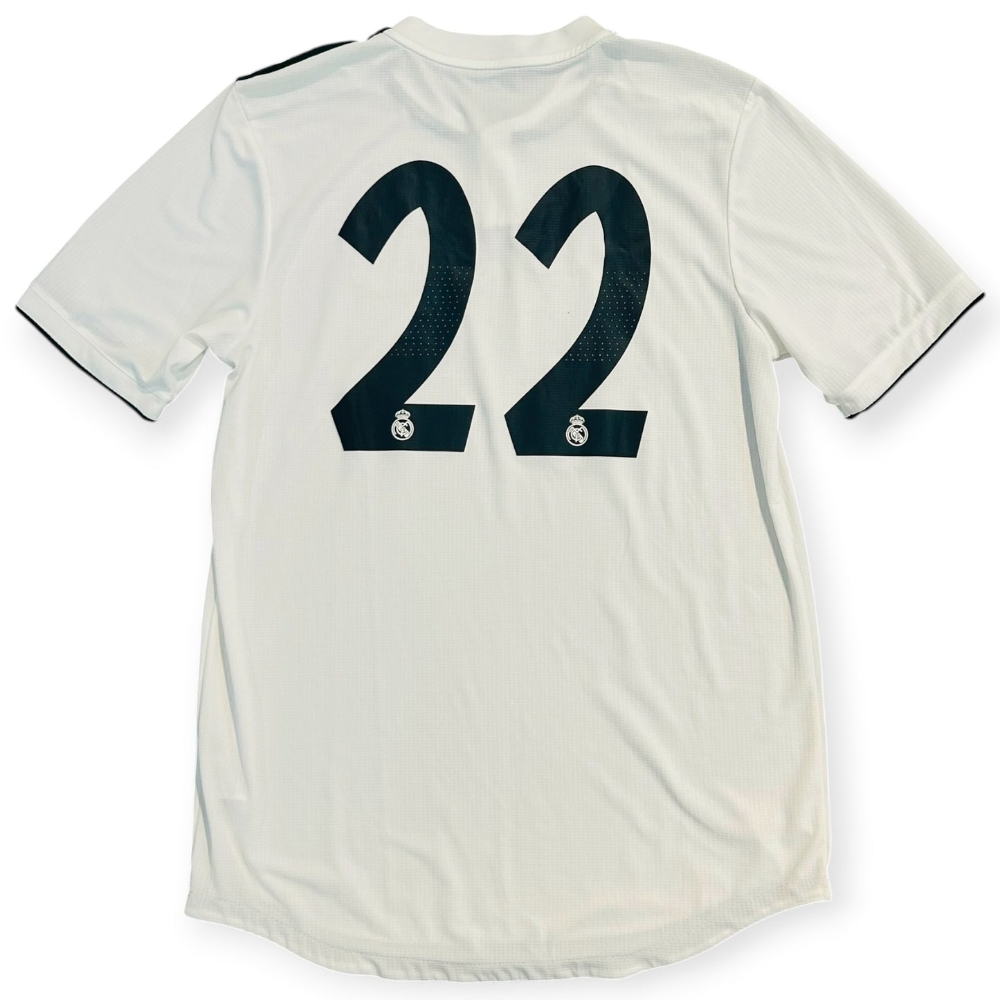 Real Madrid 2018/19 Home *Juvenil Issue* - #22 (Size 8) - KITLAUNCH