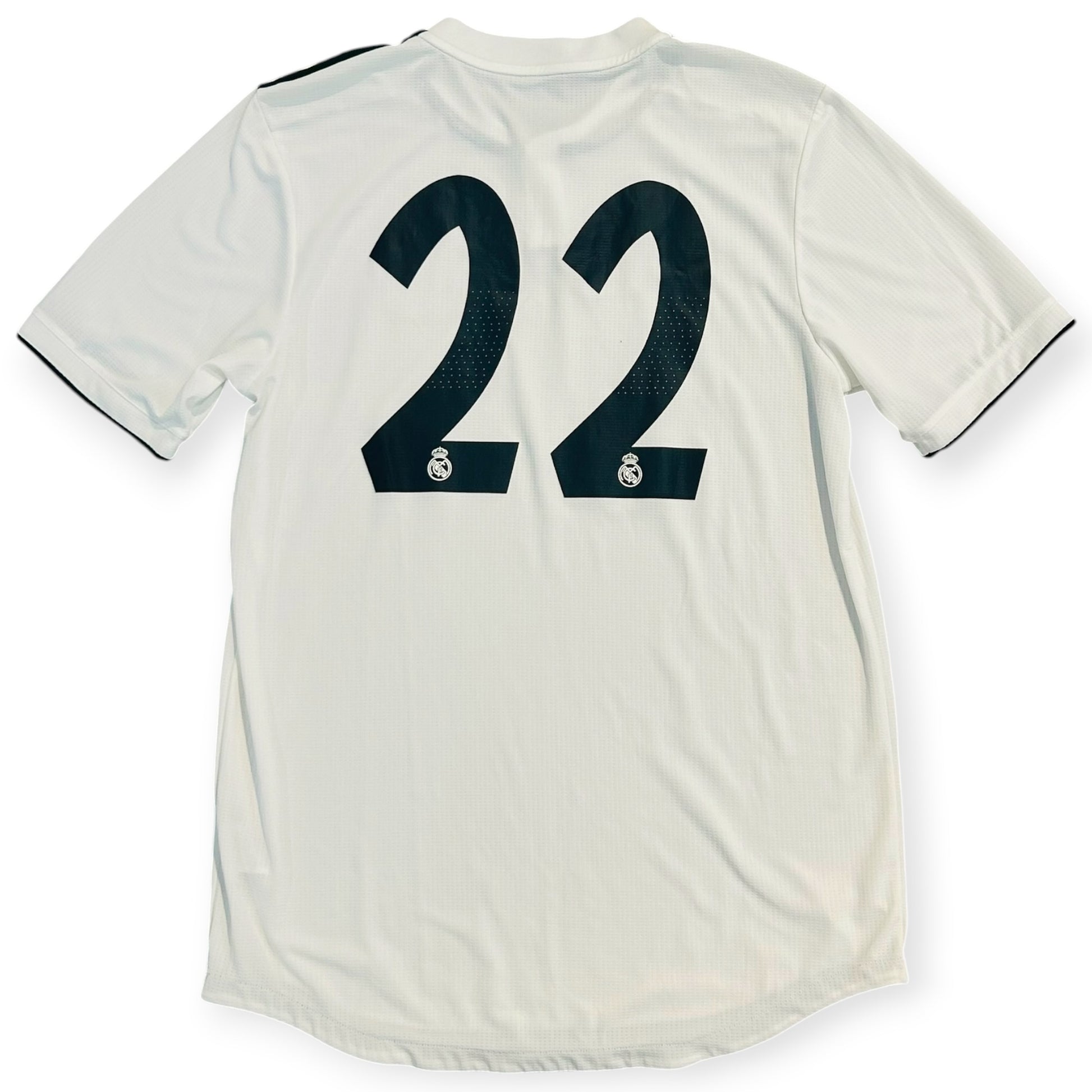 Real Madrid 2018/19 Home *Juvenil Issue* - #22 (Size 8) - KITLAUNCH