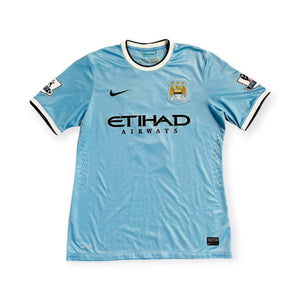 Manchester City 2013/14 Home *Player Issue* - Richards 2 (XL)