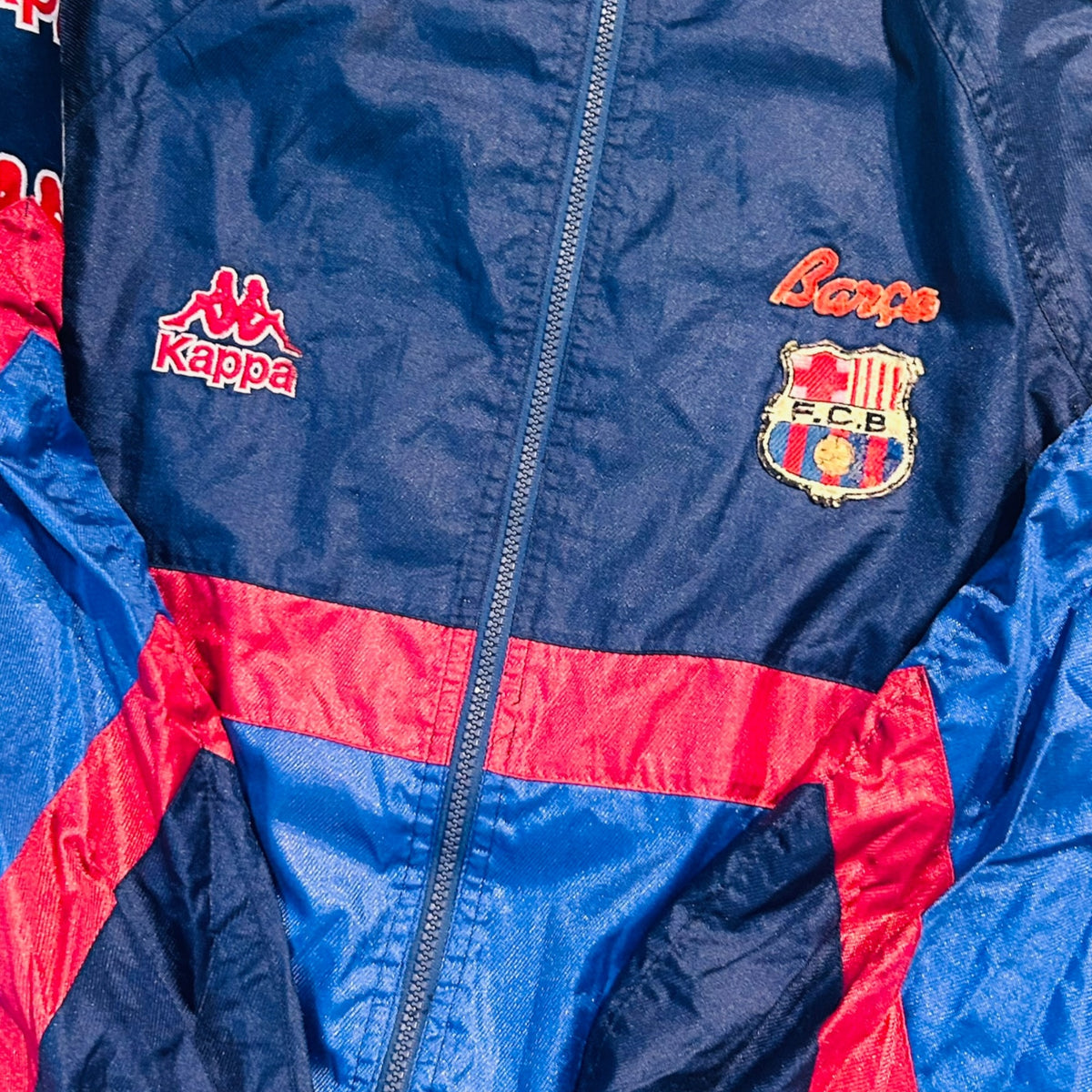 FC Barcelona 1995/97 Kappa Track Jacket (Small) - KITLAUNCH