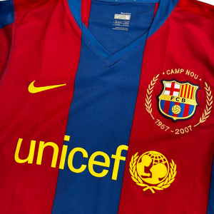 FC Barcelona 2007/08 Home - Messi 19 (Small)