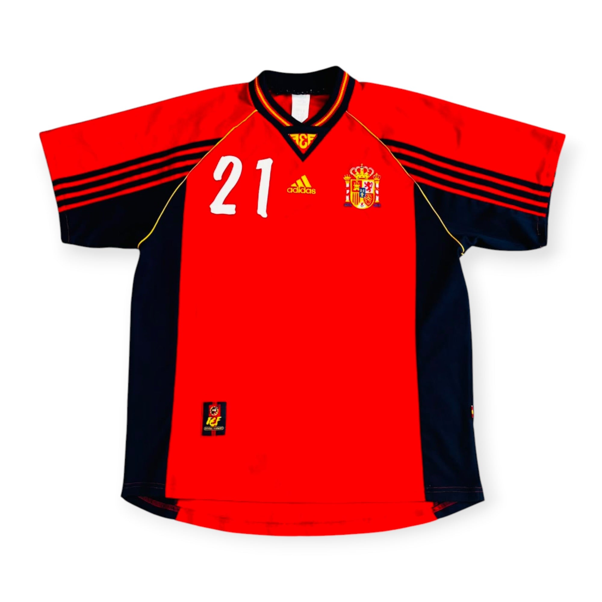 Spain 1998 Home - Luis Enrique 21 (Large)