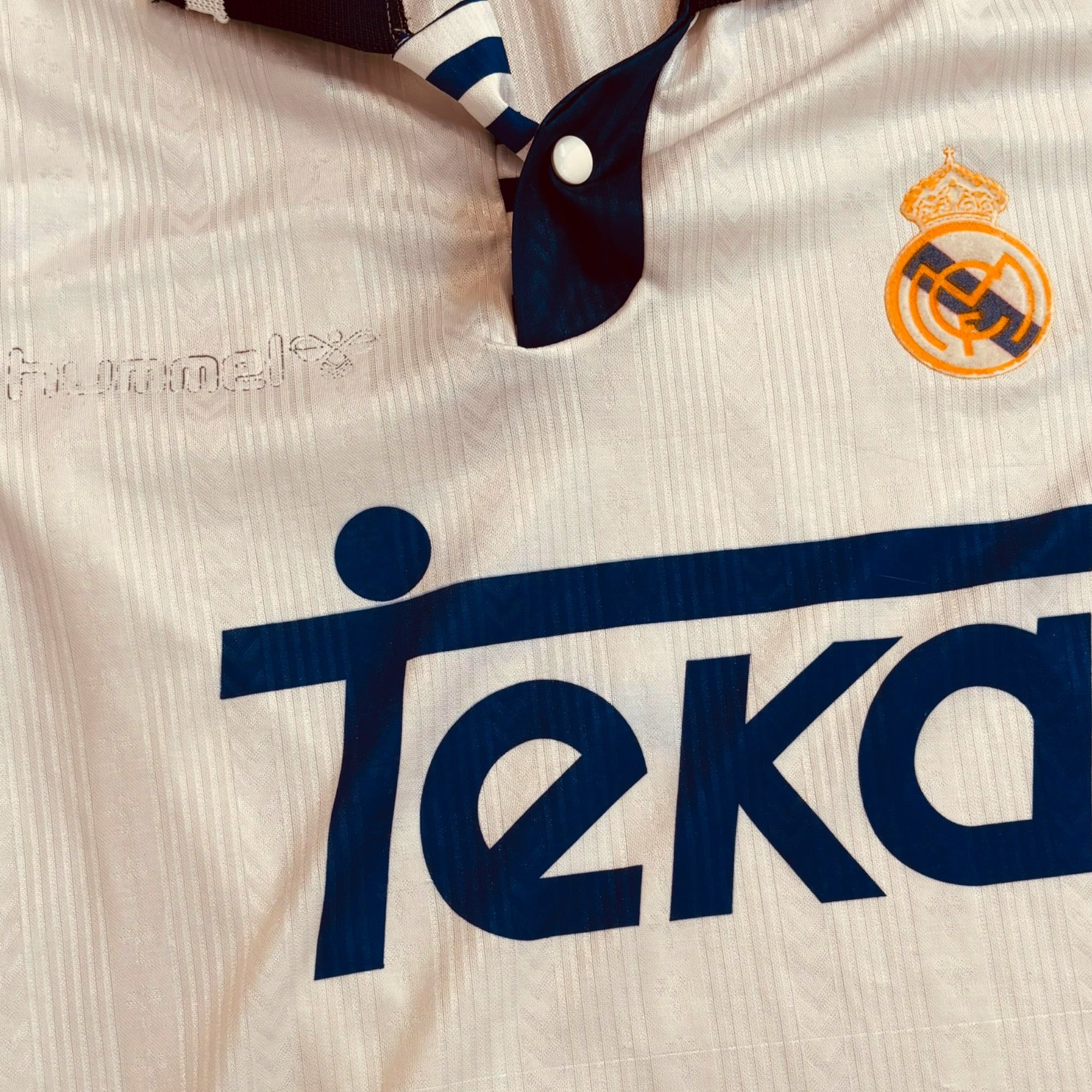 Real Madrid 1992/93 Home Long Sleeve (Large)