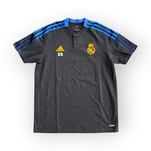 Real Madrid 2021/22 Adidas Tee Issued to Miguel Guiterrez (Large)