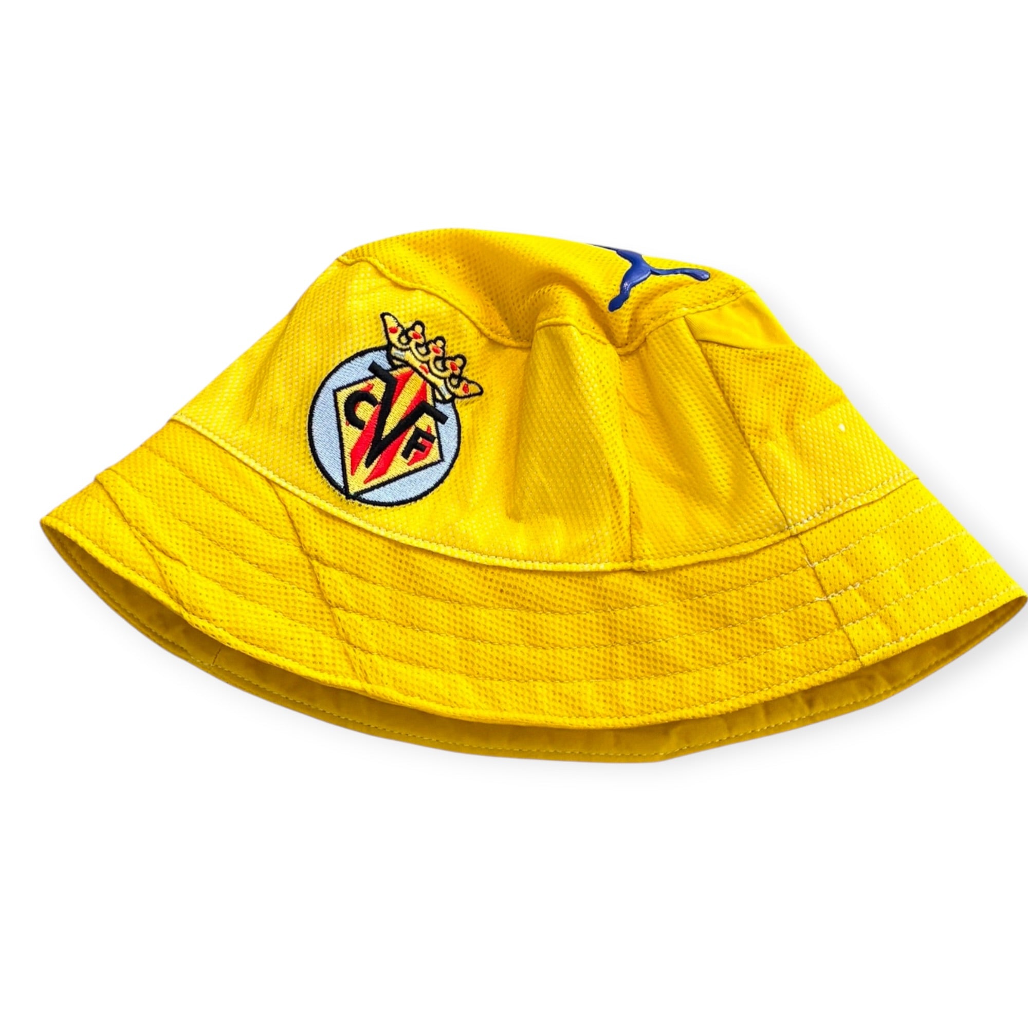 Villarreal 2008/09 Home Bucket Hat Upcycled