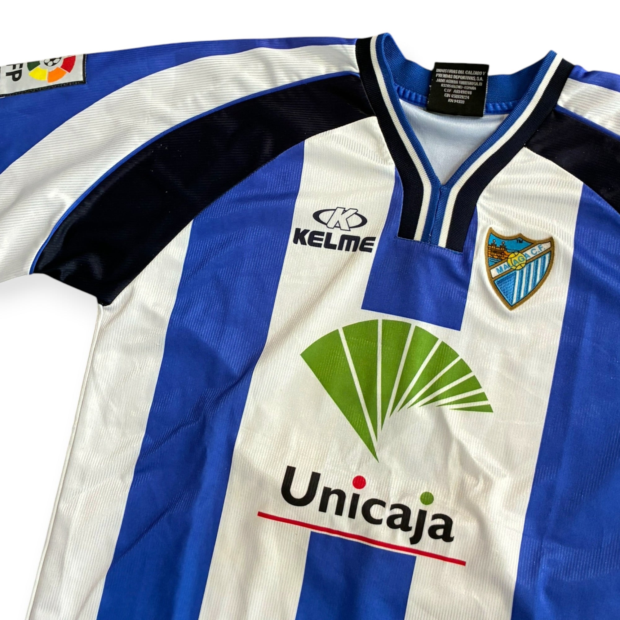 Málaga CF 1999/01 Home - #6 *Raúl Iznata* (Small)