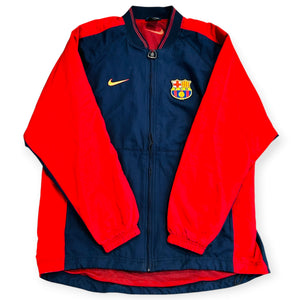 FC Barcelona 1998/99 Track Jacket (Large) - KITLAUNCH
