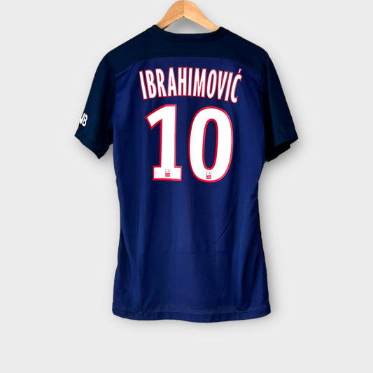 PSG 2015/16 Player Version Home Shirt - Ibrahimovic 10 (Medium)