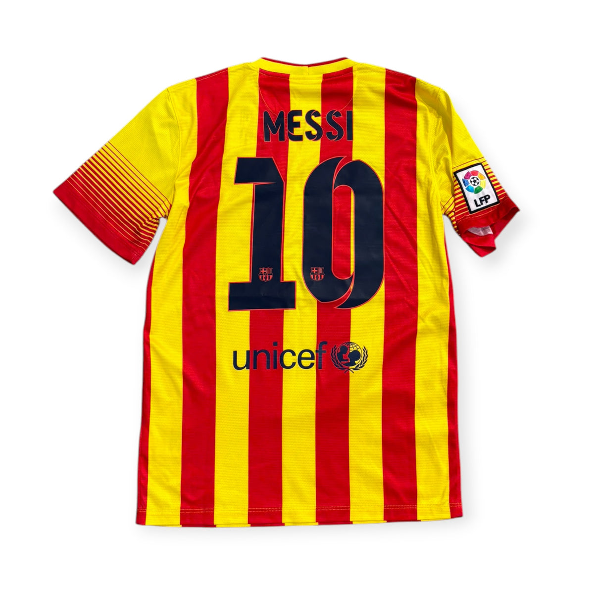 FC Barcelona 2013/14 Away - Messi 10 (Small) - KITLAUNCH