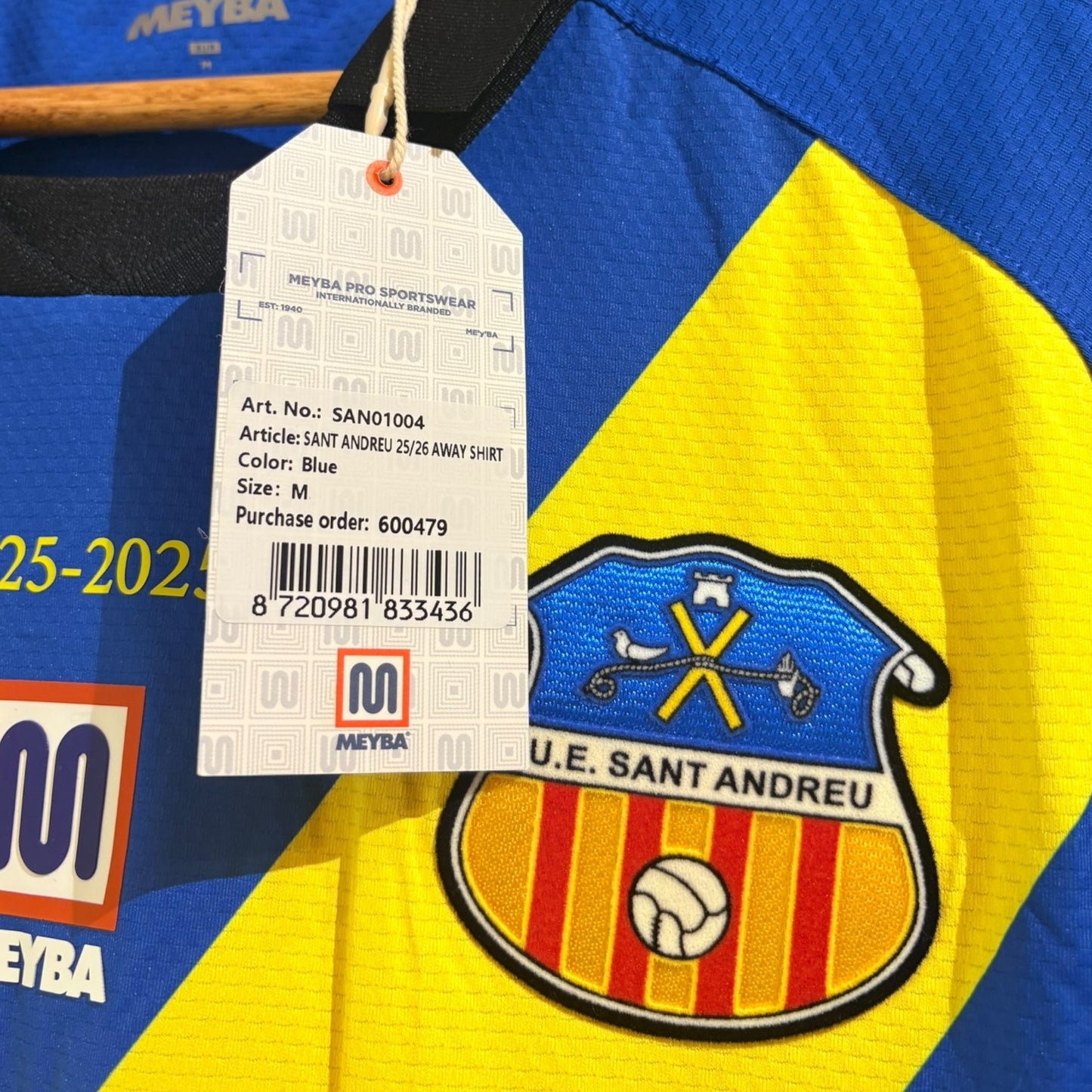 UE Sant Andreu 2025/26 Away (Limited Sizes)
