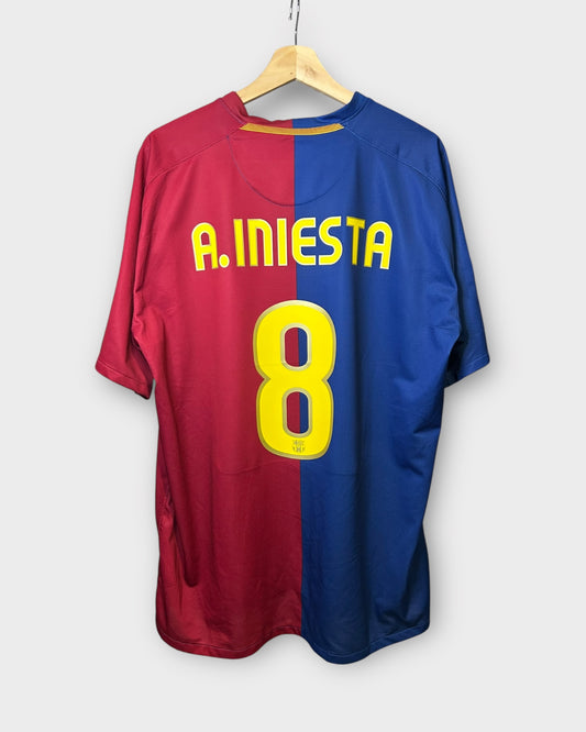 FC Barcelona 2008/09 Home - Iniesta 8 (XL)