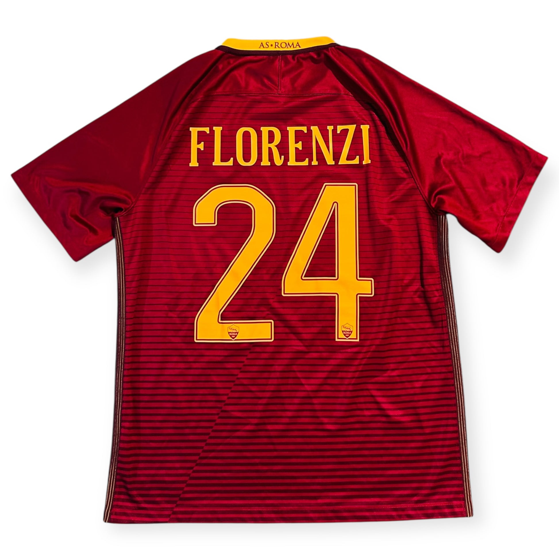 AS Roma 2015/16 Home - Florenzi 24 (Large) - KITLAUNCH