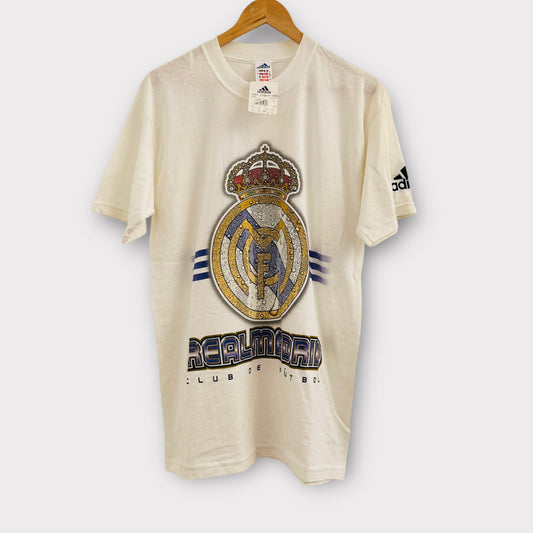 Real Madrid 1999/00 Deadstock Adidas Vintage Tee (Small)