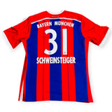 Bayern Munich 2014/15 Home - Schweinsteiger 31 (XL)