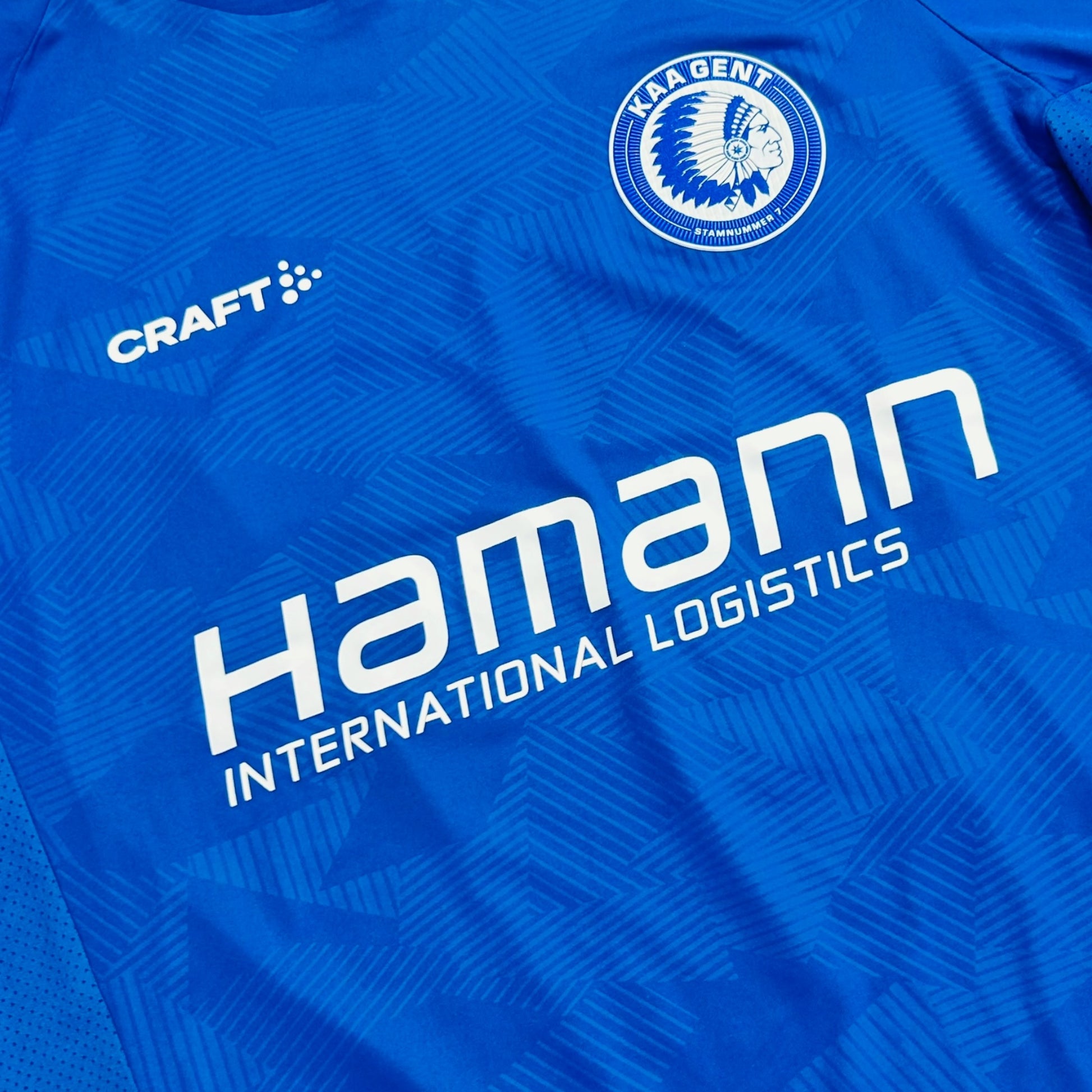 KAA Gent 2022/23 Conference League Home Match Issue - Fernandez 39 (Large) - KITLAUNCH