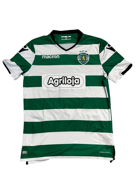 Sporting CP 2017/18 Youth Home Shirt Match Issue #9 (Large)