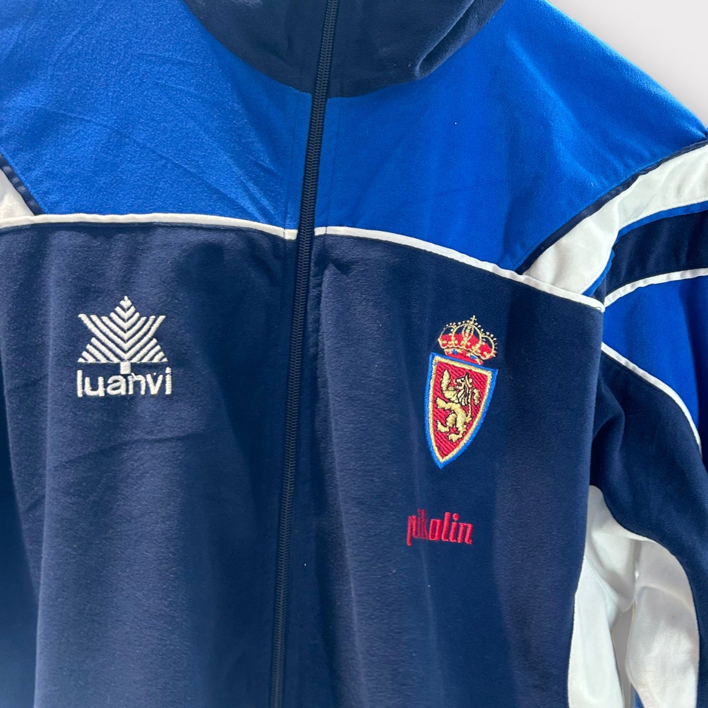 Real Zaragoza 1999/00 Luanvi Track Jacket (Medium)