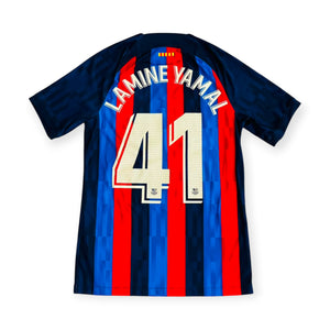 FC Barcelona 2022/23 Home - Lamine Yamal 41 (XS)