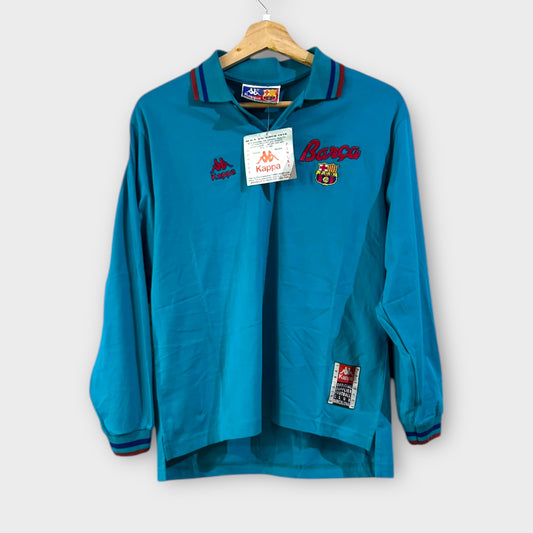 FC Barcelona 90's Kappa Polo L/S (XS)