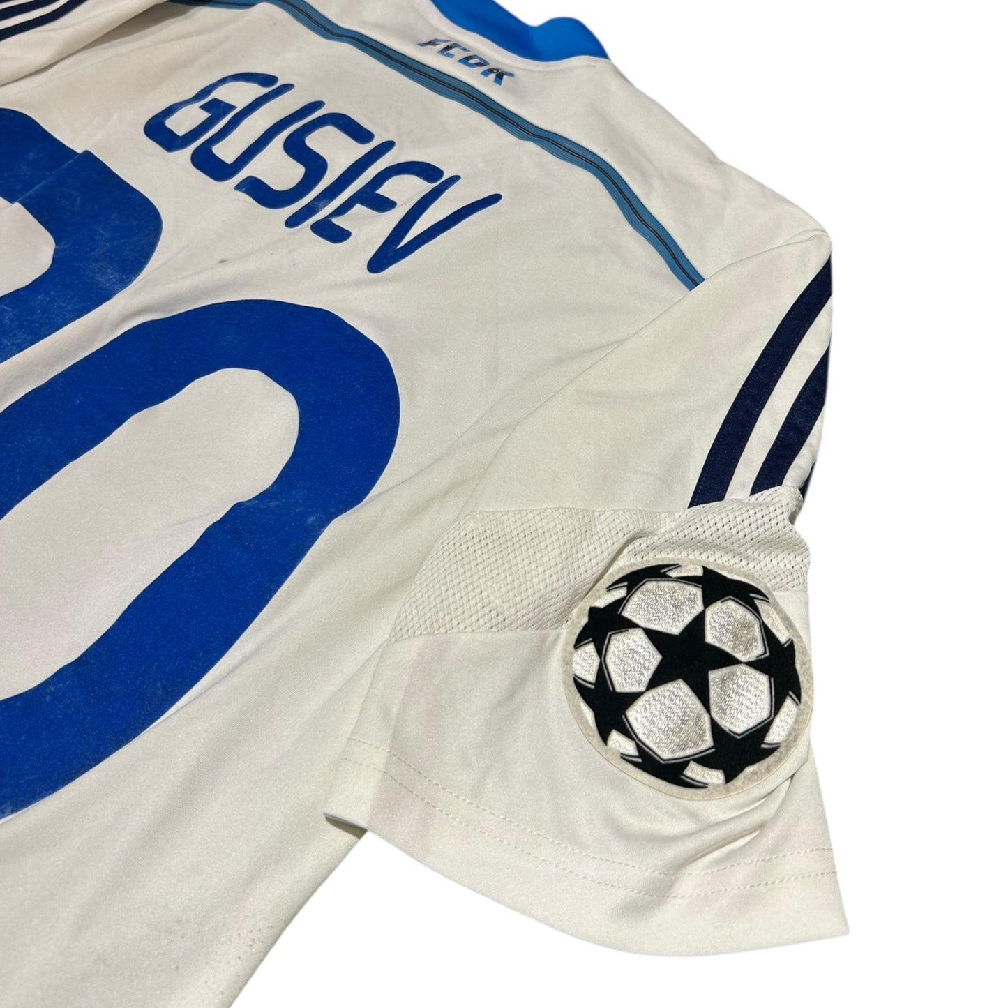 Dynamo Kiev 2015/16 UCL Home Shirt - Gusiev 20 Match Version (Small)