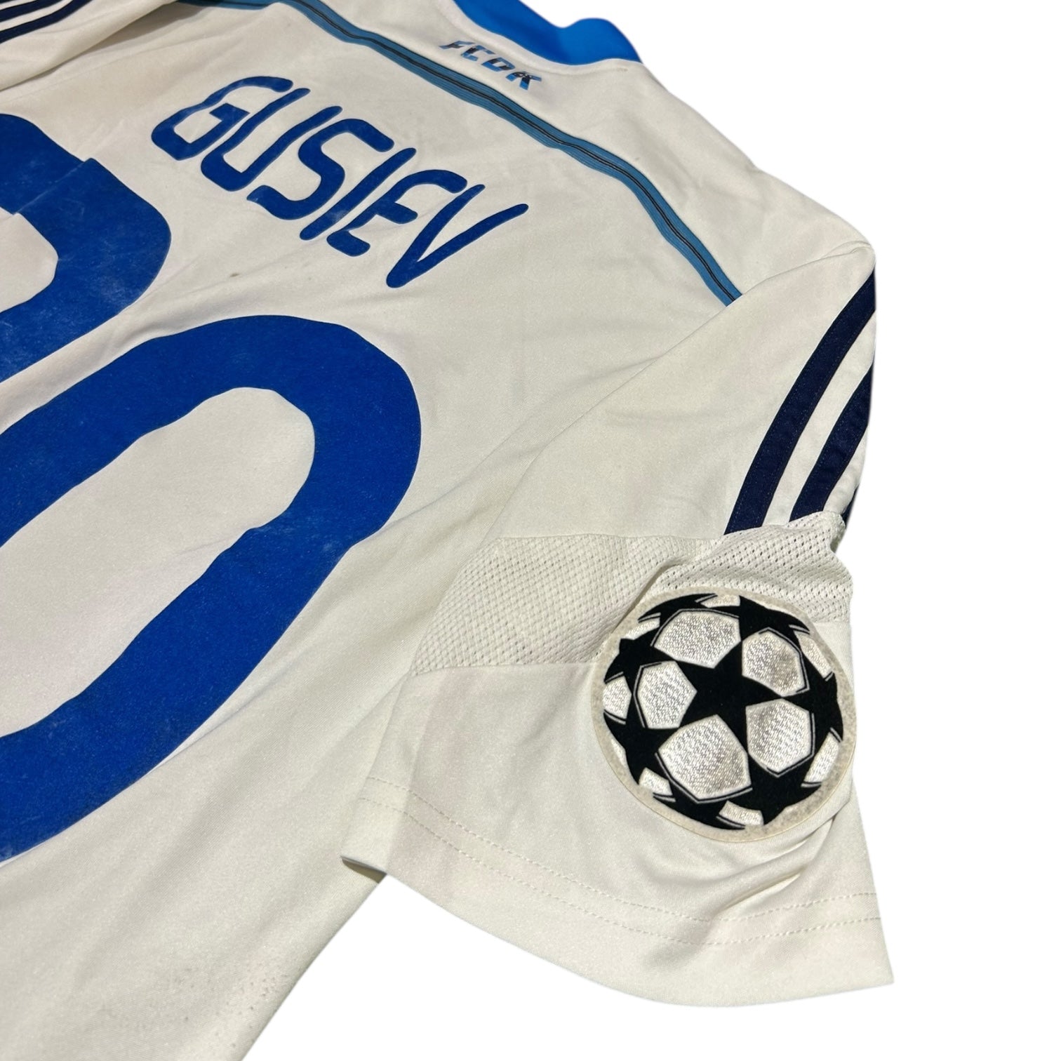 Dynamo Kiev 2015/16 UCL Home Shirt - Gusiev 20 Match Version (Small) - KITLAUNCH