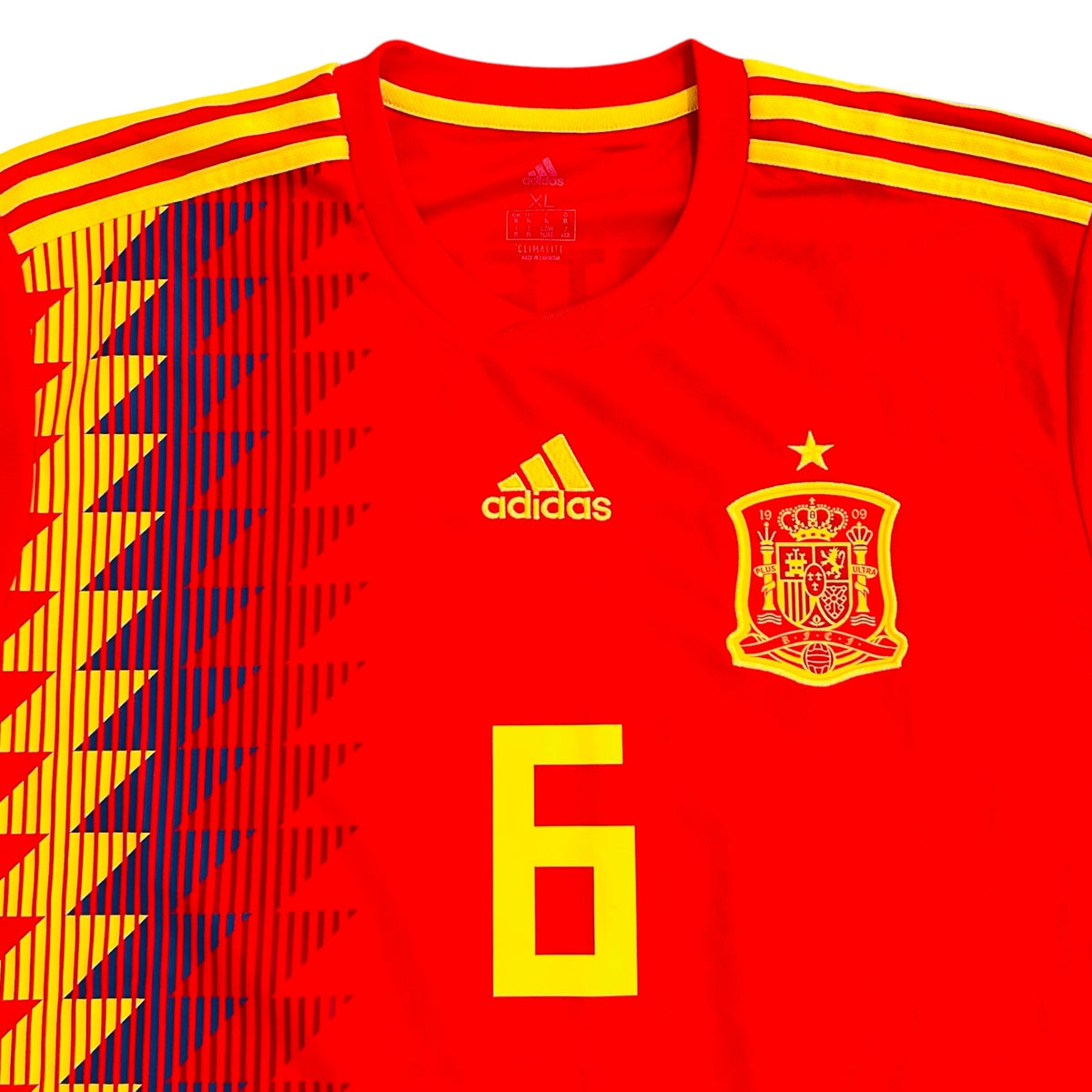 Spain 2018 Home - Iniesta 6 (XL)