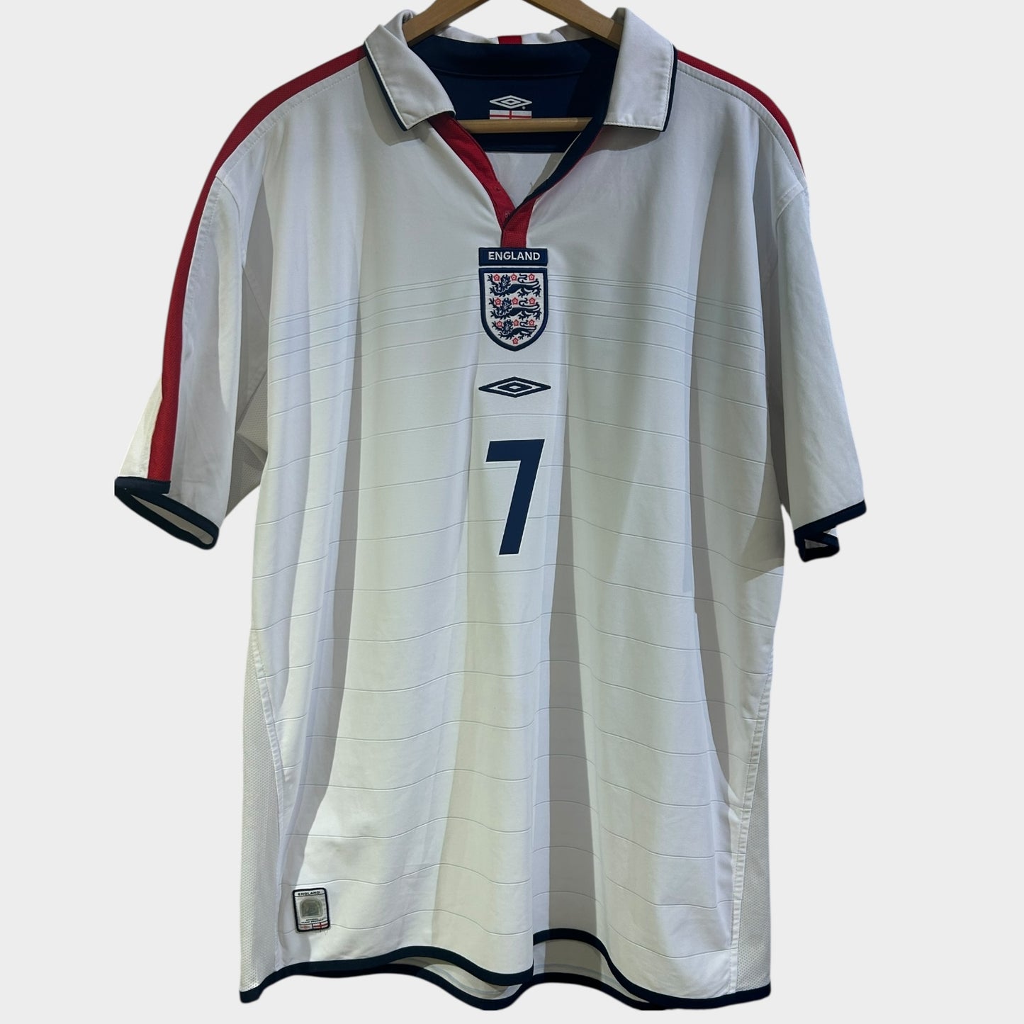 England 2004 Home - Beckham 7 (Large)
