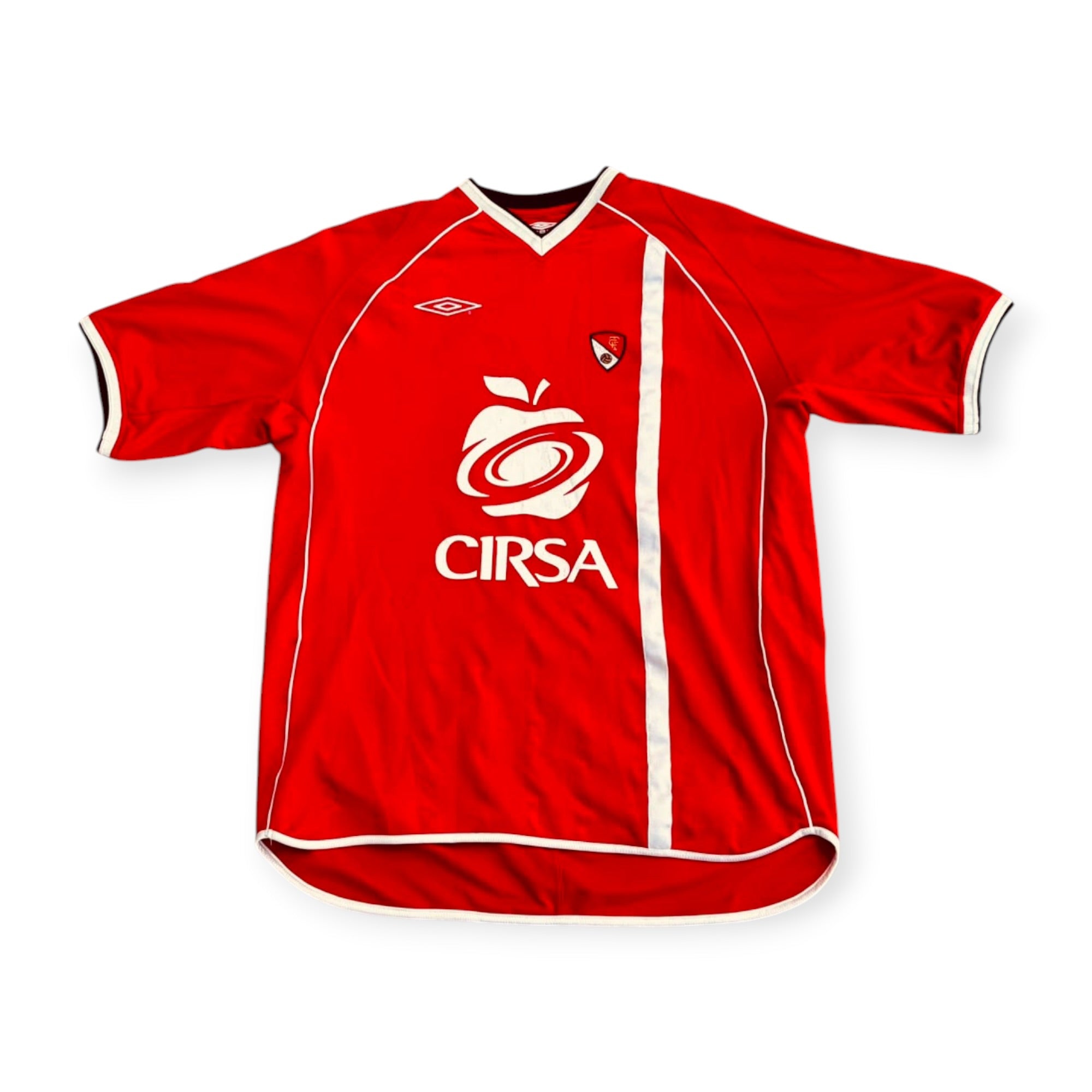 Terrassa FC 2002/03 Home Match Worn Shirt - Hector 14 (XL)