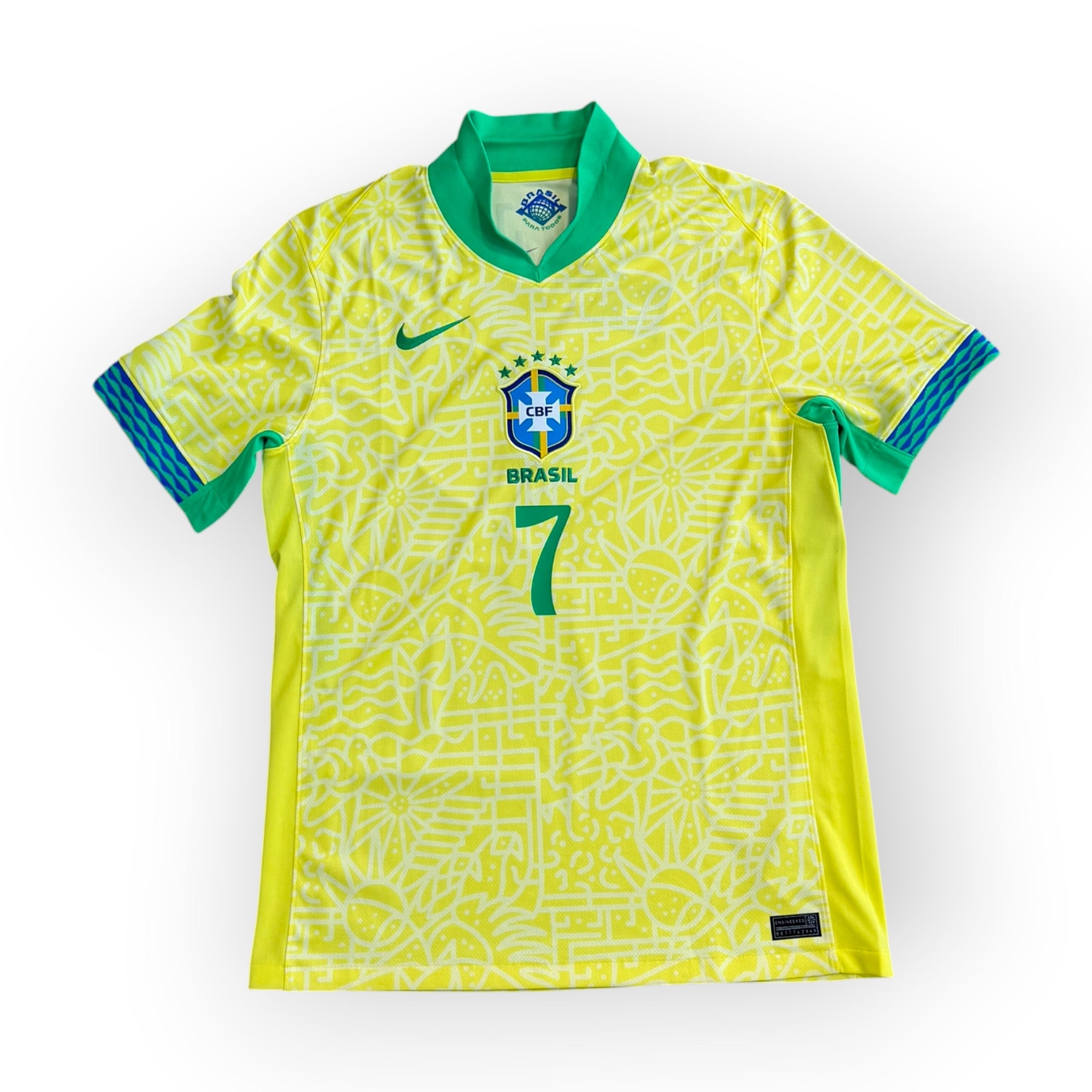 Brazil 2024 Home - Vini Jr 7 (Large)