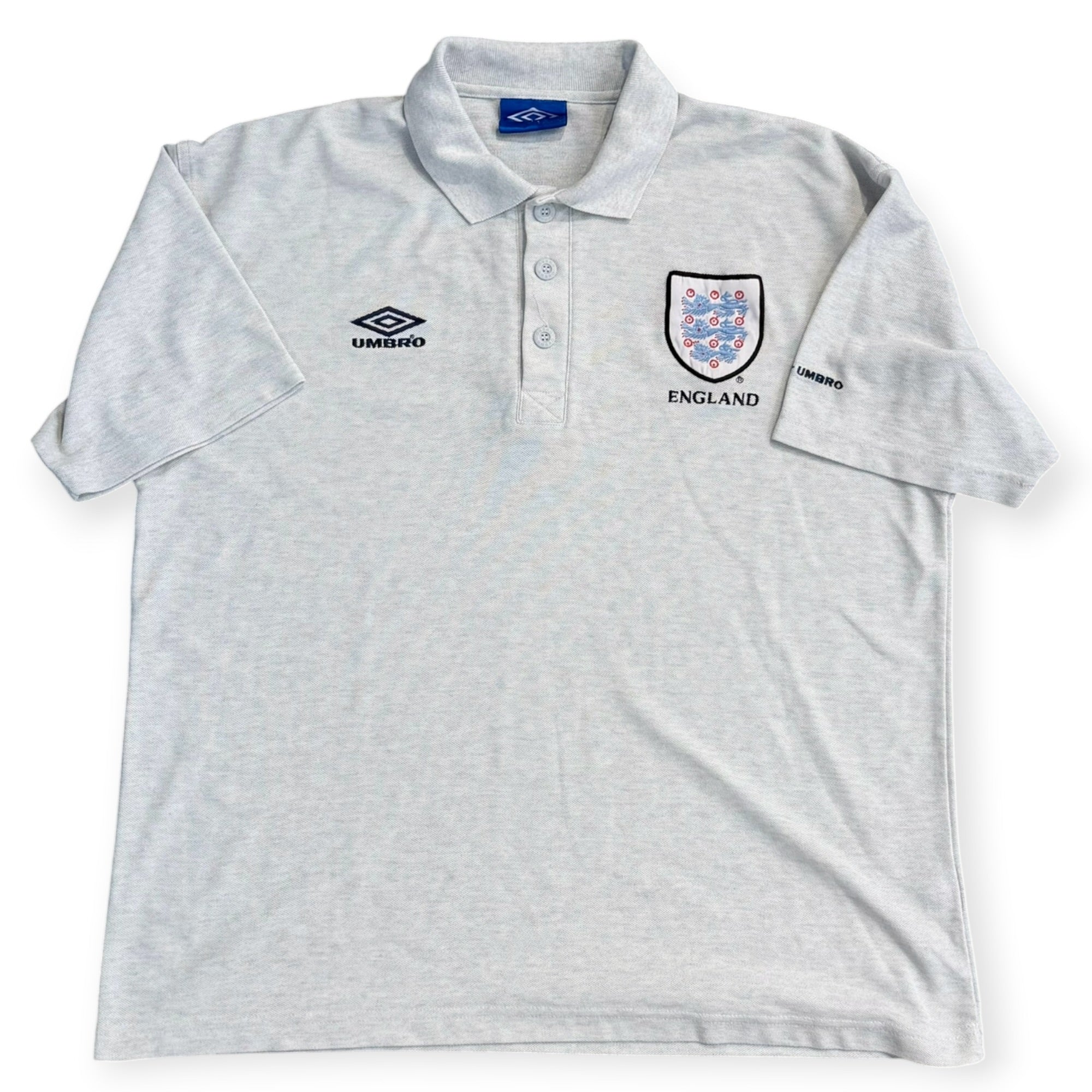 England 90's Umbro Polo