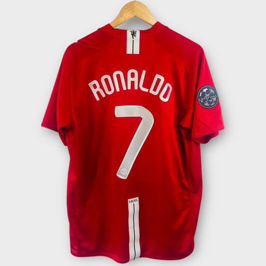 Manchester United 2007/08 Home UCL - Ronaldo 7 (Large)